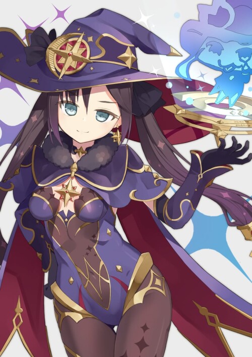  mona genshin impact drawn by makadamixa sample 7e6df767530959d46441445dba6cce32
