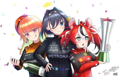  takanashi kiara ouro kronii and hakos baelz hololive and 3 more drawn by mysteltainn sample d9900fe