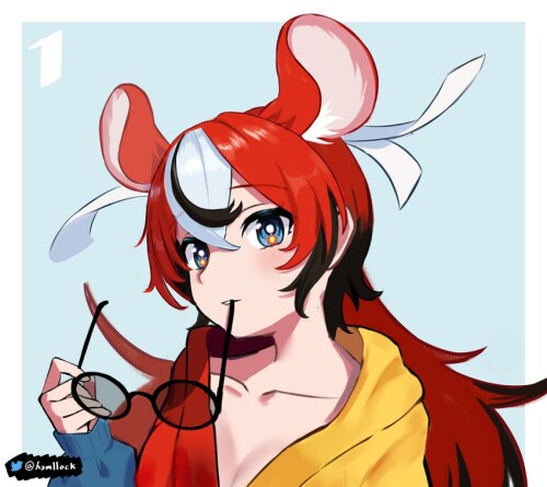  hakos baelz hololive and 1 more drawn by hamllock sample 6ebd3545d4daae7ed79248fdd012b778