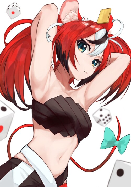  hakos baelz hololive and 1 more drawn by keibi inu sample bed3f8229bd76bfebd4cf41eefca3a3b