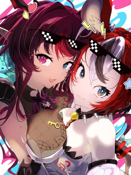 hakos baelz and irys hololive and 1 more drawn by getto sample 09bcb4fb329fee788c8c6af03b4b31e8