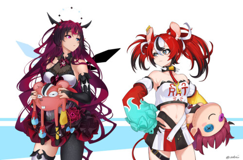  hakos baelz irys halloween baelz and dollrys hololive and 2 more drawn by ootoii sample fd15e25ce38