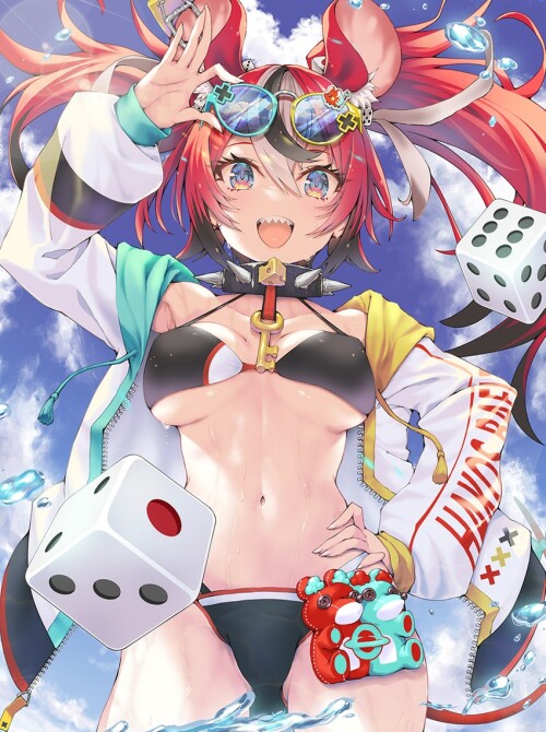  hakos baelz hololive and 1 more drawn by kubota masaki sample 767d69cabbc1ffaaae42f65fa0718262