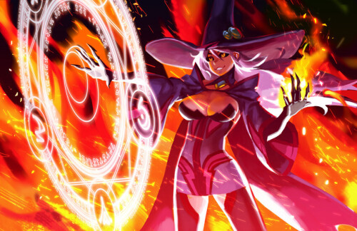  konoe a mercury blazblue drawn by doyora sample 081412c00ca1a096e13884faffb0c1b2