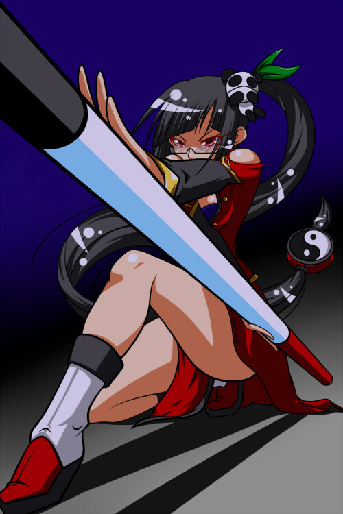  litchi faye ling and lao jiu blazblue drawn by ranchuu akamusume 4c9bed84cd15697edcc0e442a682e393