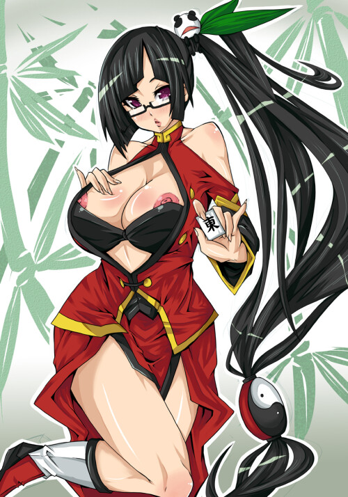 litchi faye ling and lao jiu blazblue drawn by makai 02d0871038699f7be3301dc94a1027e4