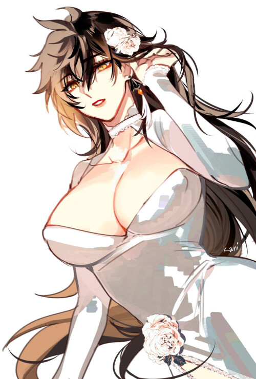  zhongli genshin impact drawn by kanishiima sample 8b8a4982f25a746bd26e40fd45604317