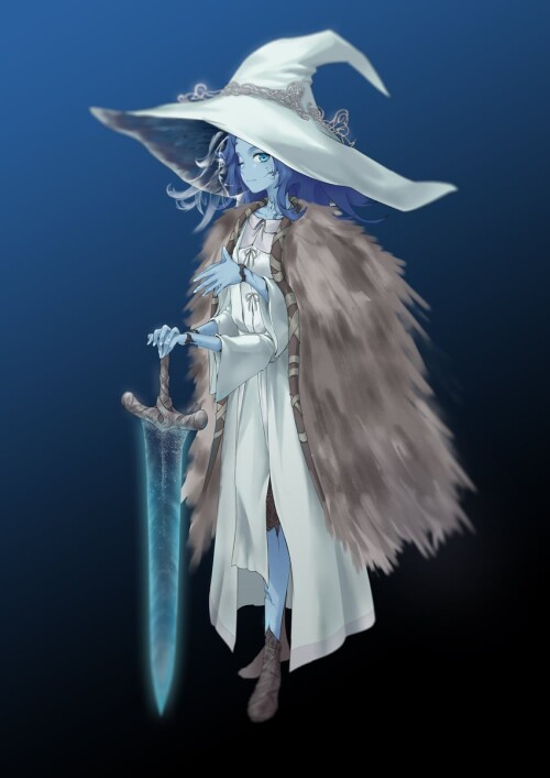  ranni the witch elden ring drawn by mian li sample d8a5b5e2fea5660858d19b3ae8d57962