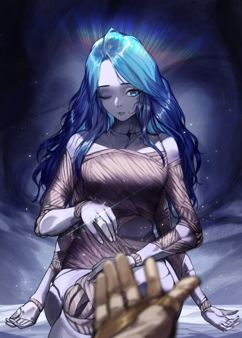  ranni the witch and tarnished elden ring drawn by ja mong sample 7b9a0b2cd3ce2eba333fa51e05568465