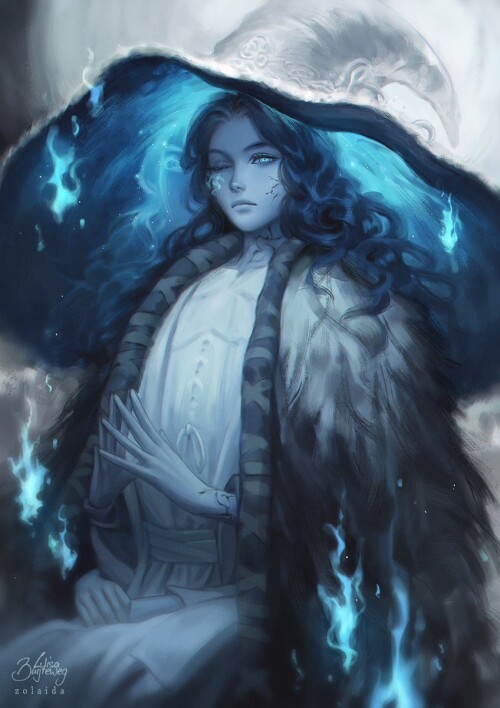  ranni the witch elden ring drawn by lisa buijteweg 7aa5585d8d0b1610f4a813aef380bf21