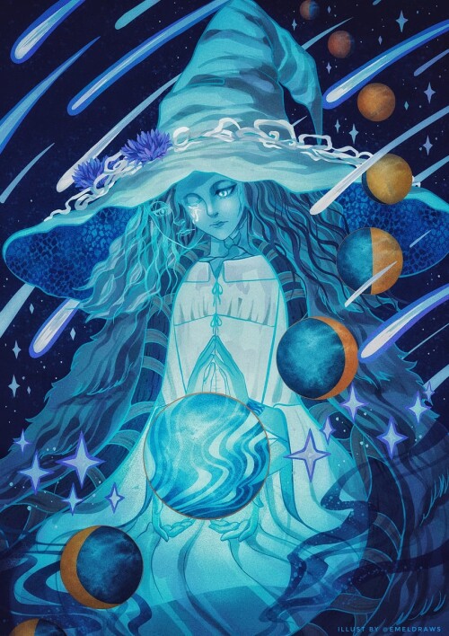  ranni the witch elden ring drawn by lauren baldo sample 0ddf98cd26509419996fb784b53aeff0