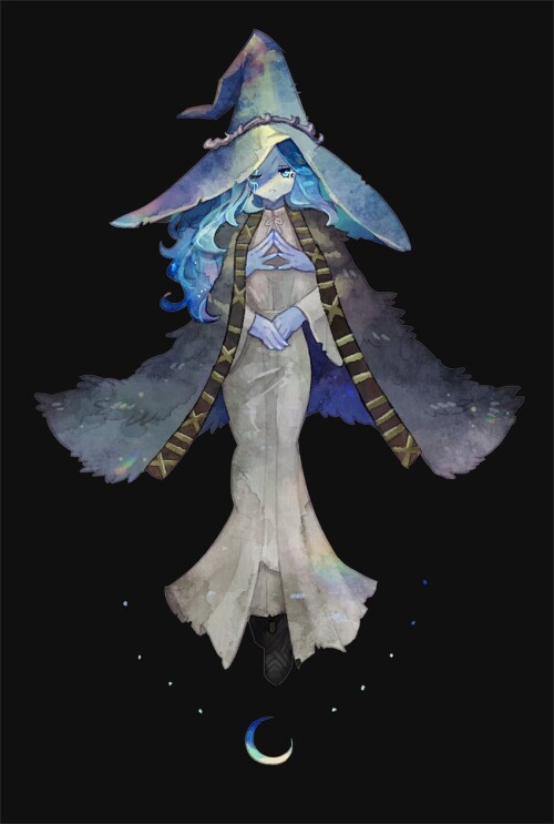  ranni the witch elden ring drawn by botjira sample 5f8fe33b65764062c781a21b50b641b9