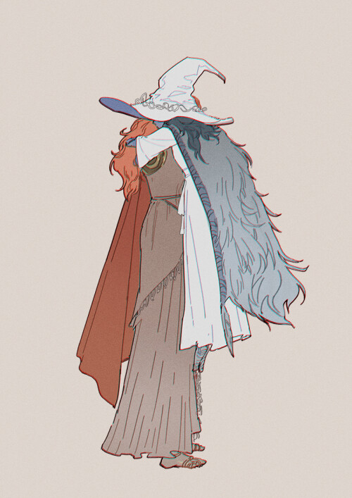  ranni the witch and malenia blade of miquella elden ring drawn by agong 187ed0f1cf1f8cfdc12f355680a