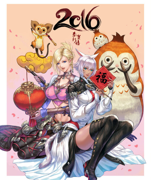  y shtola rhul and minfilia warde final fantasy and 1 more drawn by kacyu sample 3e11326cbcf2d582bf9