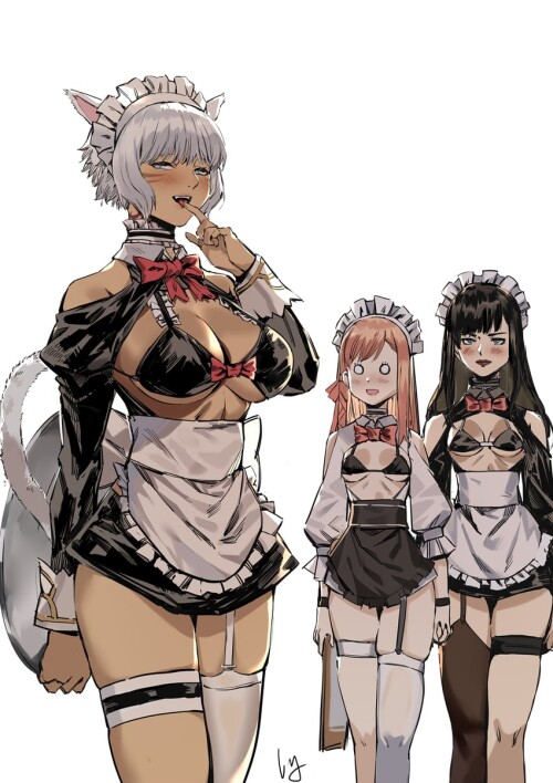  y shtola rhul ryne and gaia final fantasy and 1 more drawn by club3 sample f009f70ff029dd50fc9b96dd