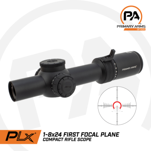 Primary Arms Compact PLx-1-8x24mm raptor