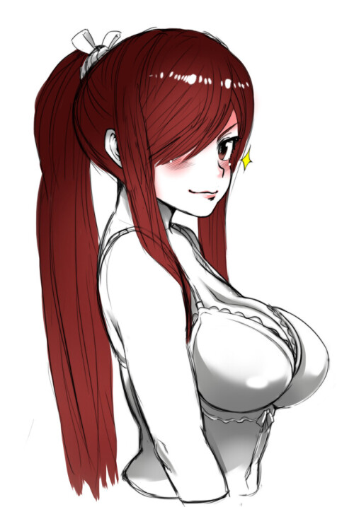  erza scarlet fairy tail drawn by the golden smurf 97d0541f632a8547c2ccd1d6184781fa