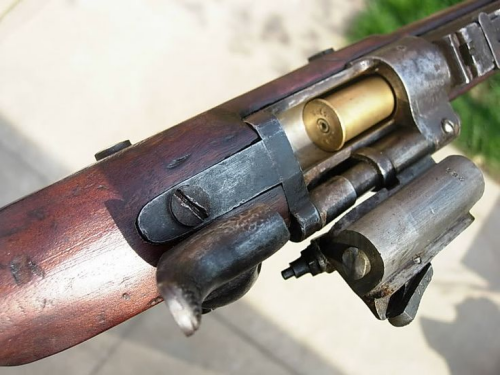 British .577 Snider–Enfield mk2 + paper .577 minie ball cartridge