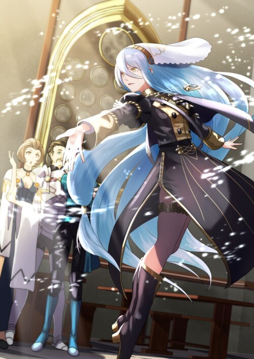  azura shamir nevrand manuela casagranda and alois rangeld fire emblem and 2 more drawn by sukkirito