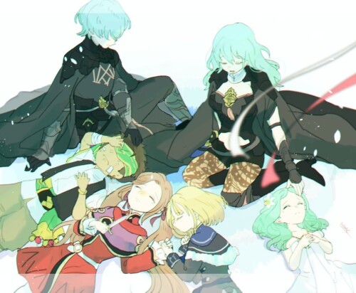  byleth byleth edelgard von hresvelg byleth claude von riegan and 4 more fire emblem and 1 more draw