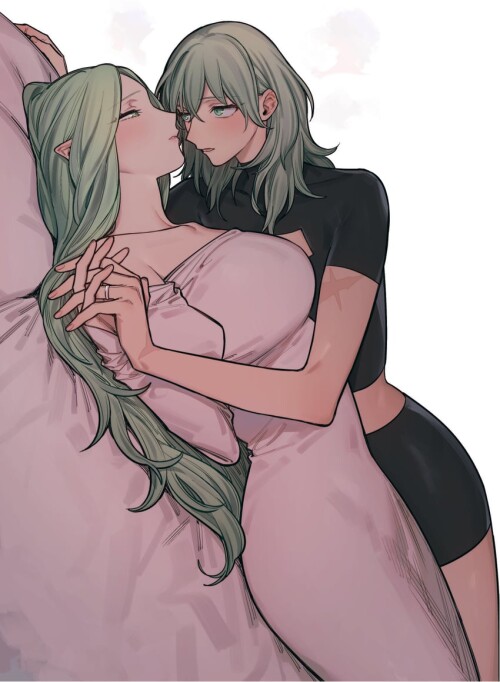  byleth byleth rhea and enlightened byleth fire emblem and 1 more drawn by ikarin sample b91b8140f80