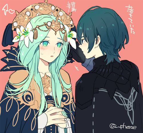  byleth byleth and rhea fire emblem and 1 more drawn by guttary 228494ac98ed0a3ccc4e440afc2a3b57