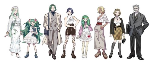  rhea sothis flayn shamir nevrand manuela casagranda and 3 more fire emblem and 1 more drawn by comf