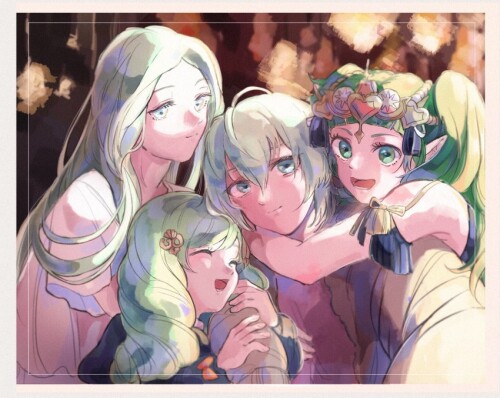  byleth byleth rhea sothis flayn and 1 more fire emblem and 1 more drawn by 3rdk0n sample 8aa4726517