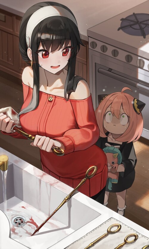  yor briar anya and director chimera spy x family drawn by hutosutoro sample be22db193ed2ac8f4fd7503