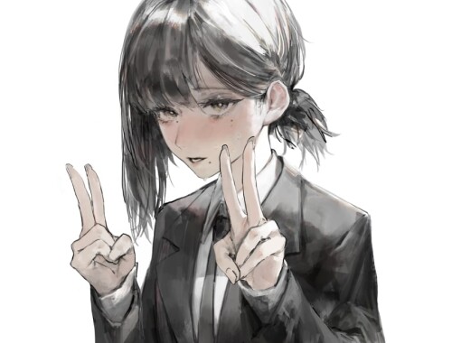 higashiyama kobeni chainsaw man drawn by rsef sample a49fe5283a9aff51a911f5923f3dea3c