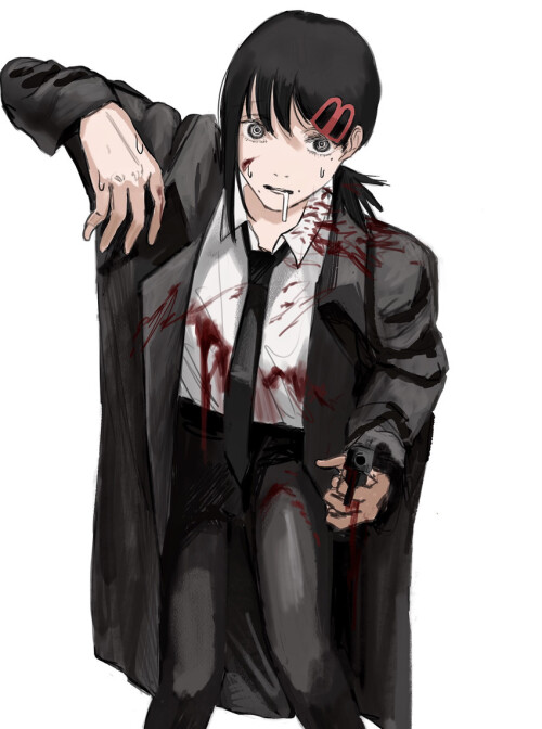  higashiyama kobeni chainsaw man drawn by ssword sample c185934903471ec38d8f1d02730e6889