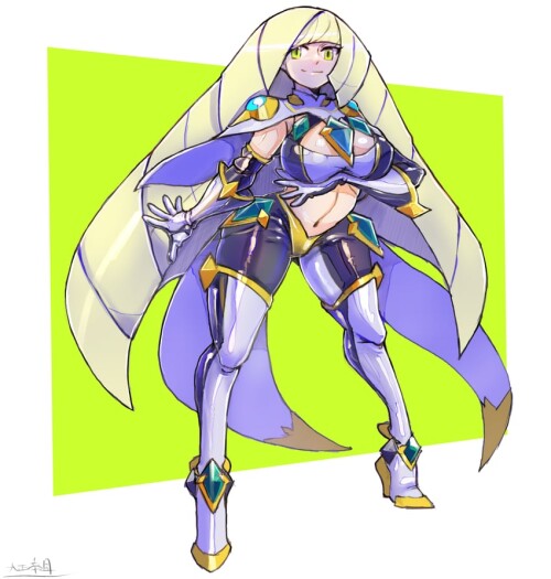  lusamine pokemon and 2 more drawn by oomasa teikoku sample 017596e3980e00dab167307ac3227644