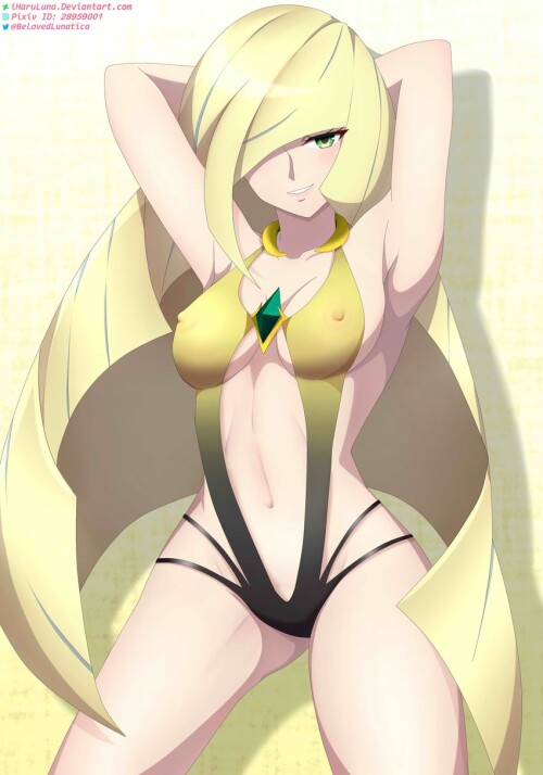  lusamine pokemon and 2 more drawn by iharuluna sample d14c237434ef2576d0e57141d8bc164f