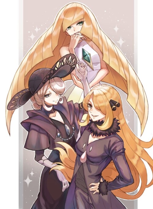  cynthia lusamine and cogita pokemon and 4 more drawn by izumi 2476264 sample 9ca9b08c11ae9fbb5ccb08