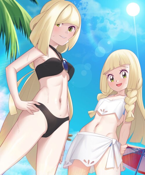  lillie and lusamine pokemon and 4 more drawn by gazing eye sample f9f617bc9cab2b330980d54da75f3aec