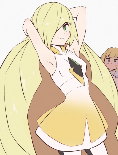  lillie and lusamine pokemon and 2 more drawn by kurachi mizuki sample ebcae090f312766244df76851bf12