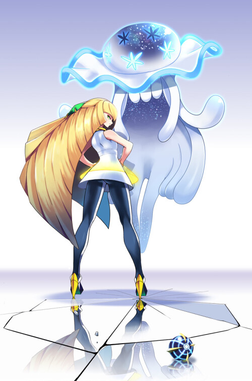  lusamine and nihilego pokemon and 2 more drawn by tm hanamakisan sample 37099e9204aff5db64eb49f2b61