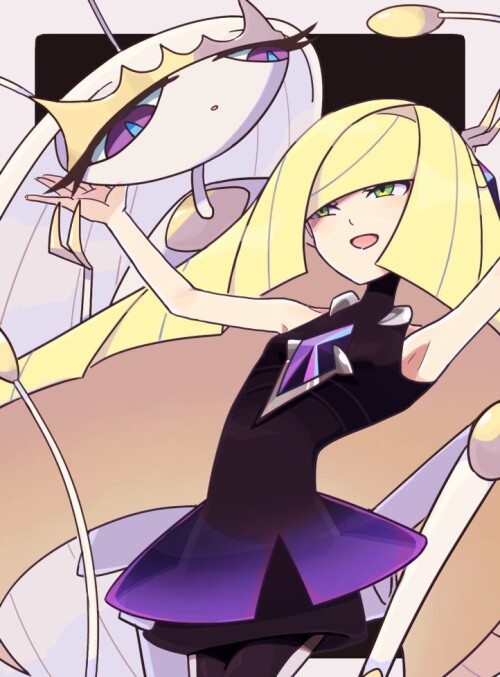  lusamine and pheromosa pokemon and 2 more drawn by mur mu mu 582e73a183c1adcc9289081d6ead4659