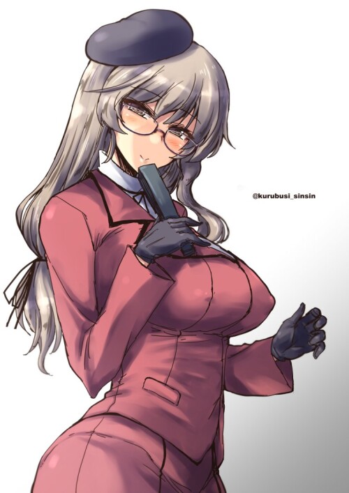  shimada chiyo girls und panzer drawn by shinshin 76da51abd31b6bda366bb4357851cf2d