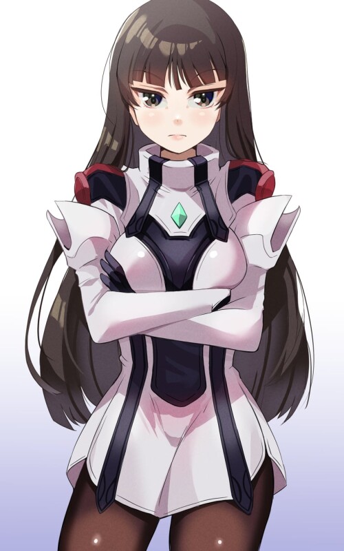 nishizumi shiho and elhaym van houten girls und panzer and 1 more drawn by blaze blazeillust sample
