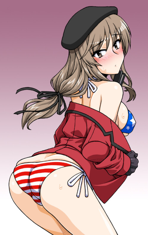  shimada chiyo girls und panzer drawn by oosaka kanagawa c81d59410da059aa12812661fc08c3f2