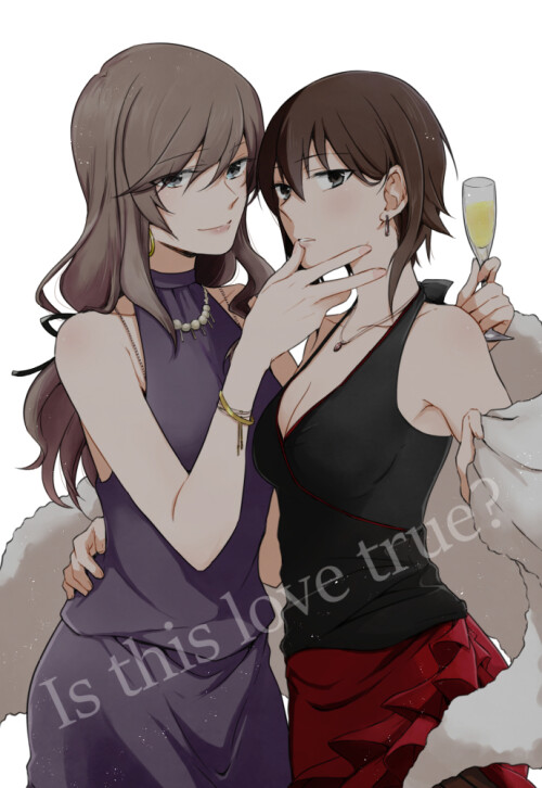  nishizumi maho and shimada chiyo girls und panzer drawn by yuuhi arcadia c959dc6313bbad559974bf5496