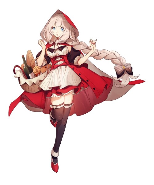  marie antoinette little red riding hood and marie antoinette fate and 2 more drawn by no kan sample