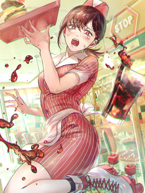  higashiyama kobeni chainsaw man drawn by nyan5000 cab7f43f906e52c1990763942df9de11