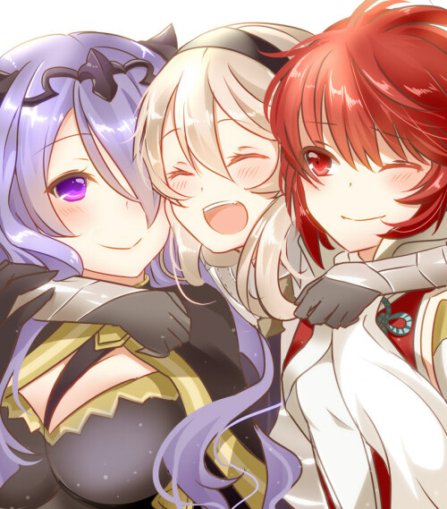  corrin corrin camilla and hinoka fire emblem and 1 more drawn by rojiura cat sample 2b877c34d53d54b