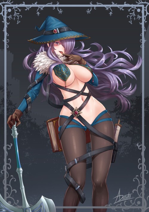  camilla fire emblem and 1 more drawn by adsouto sample 80248f8d22a084b2f40b228f1f0e9379