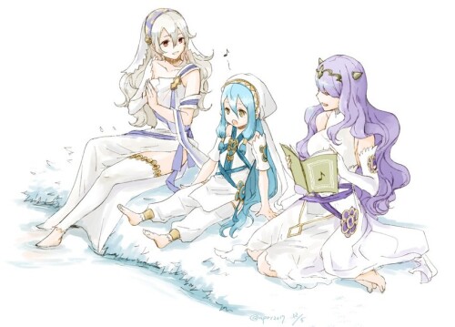  corrin corrin camilla azura corrin and 2 more fire emblem and 2 more drawn by robaco sample f6712a0