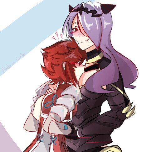  camilla and hinoka fire emblem and 1 more drawn by moekumo sample 3bf48eac29f53c569556bfd3423bc1c6