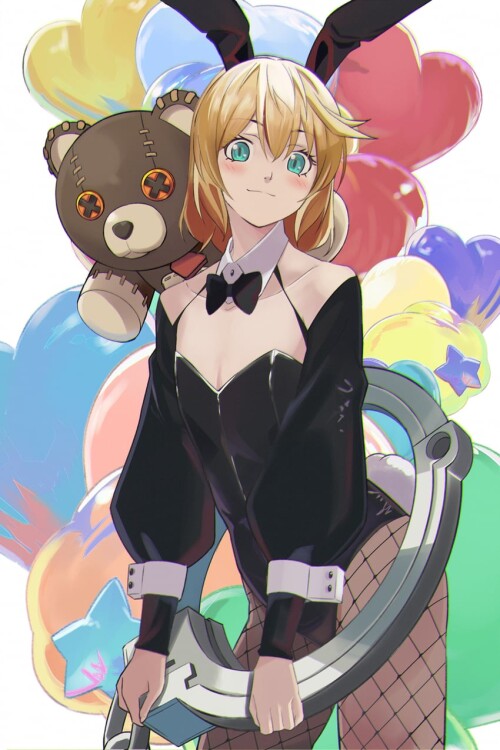  bridget and roger guilty gear and 1 more drawn by nhb haribote sample 65d91063e0b64767311d19f341d74