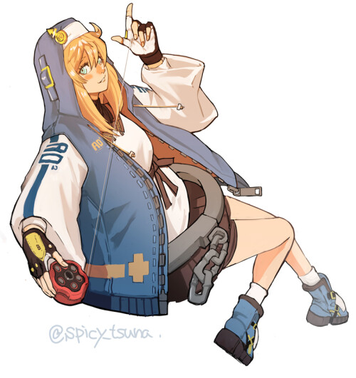  bridget guilty gear and 1 more drawn by tsuna akmu8832 b6edd2bfd9c2d7350360eacc510c2d6c